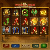 PoleStar - Book of Dead Slot Game - Aventure Égyptienne